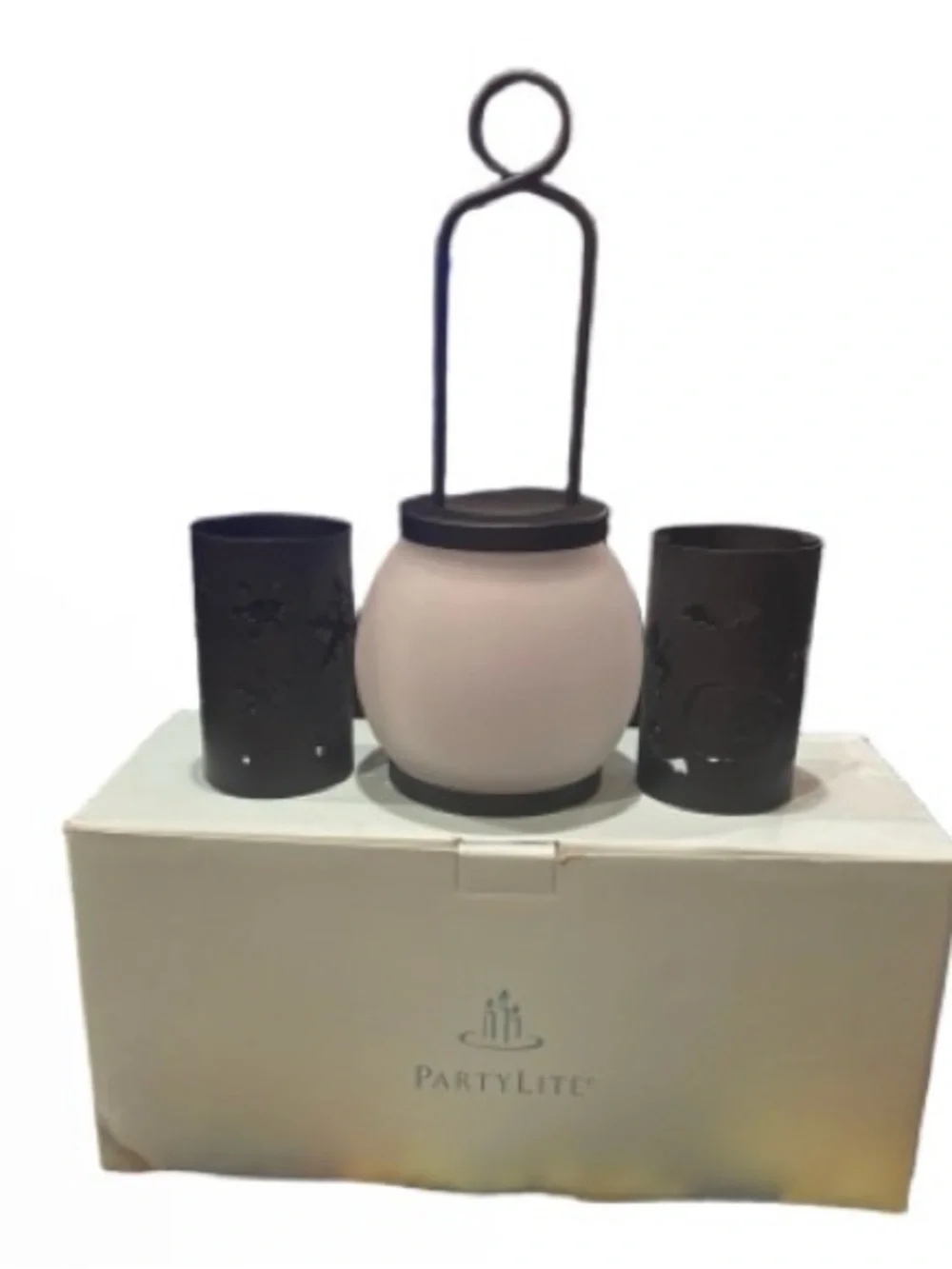 PartyLite change O Lantern Candle Holder Set